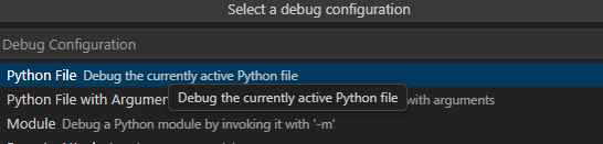 click python file