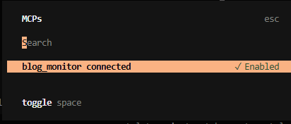 mcp connected